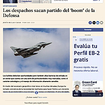 Los despachos sacan partido del 'boom' de la Defensa